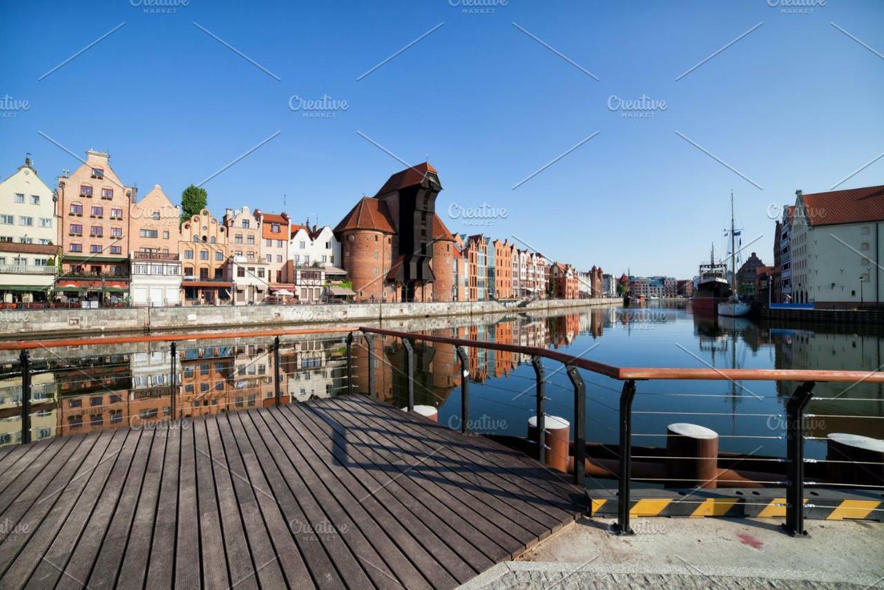 Apartament Blisko Starowki, Apartment Near To Old Town グダニスク エクステリア 写真